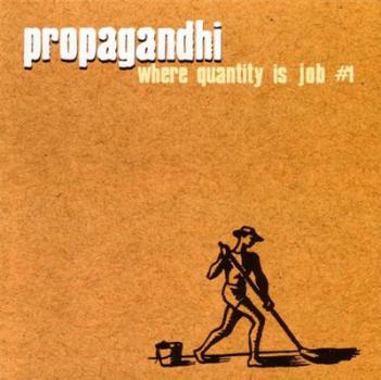 Propagandhi - Where Quantity is Job#1 CD