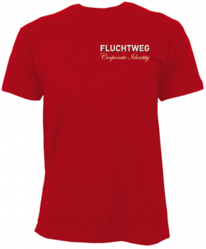 FLUCHTWEG - Corporate Identity T-Shirt