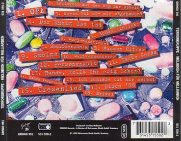 Preview: Terrorgruppe - Melodien für Milliarden CD
