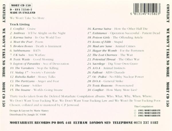 V/A - We Wont Take It No More CD