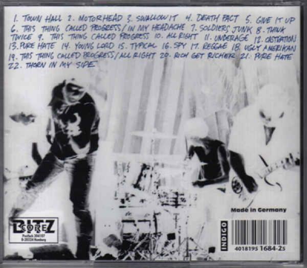 Poison Idea - The Early Years CD